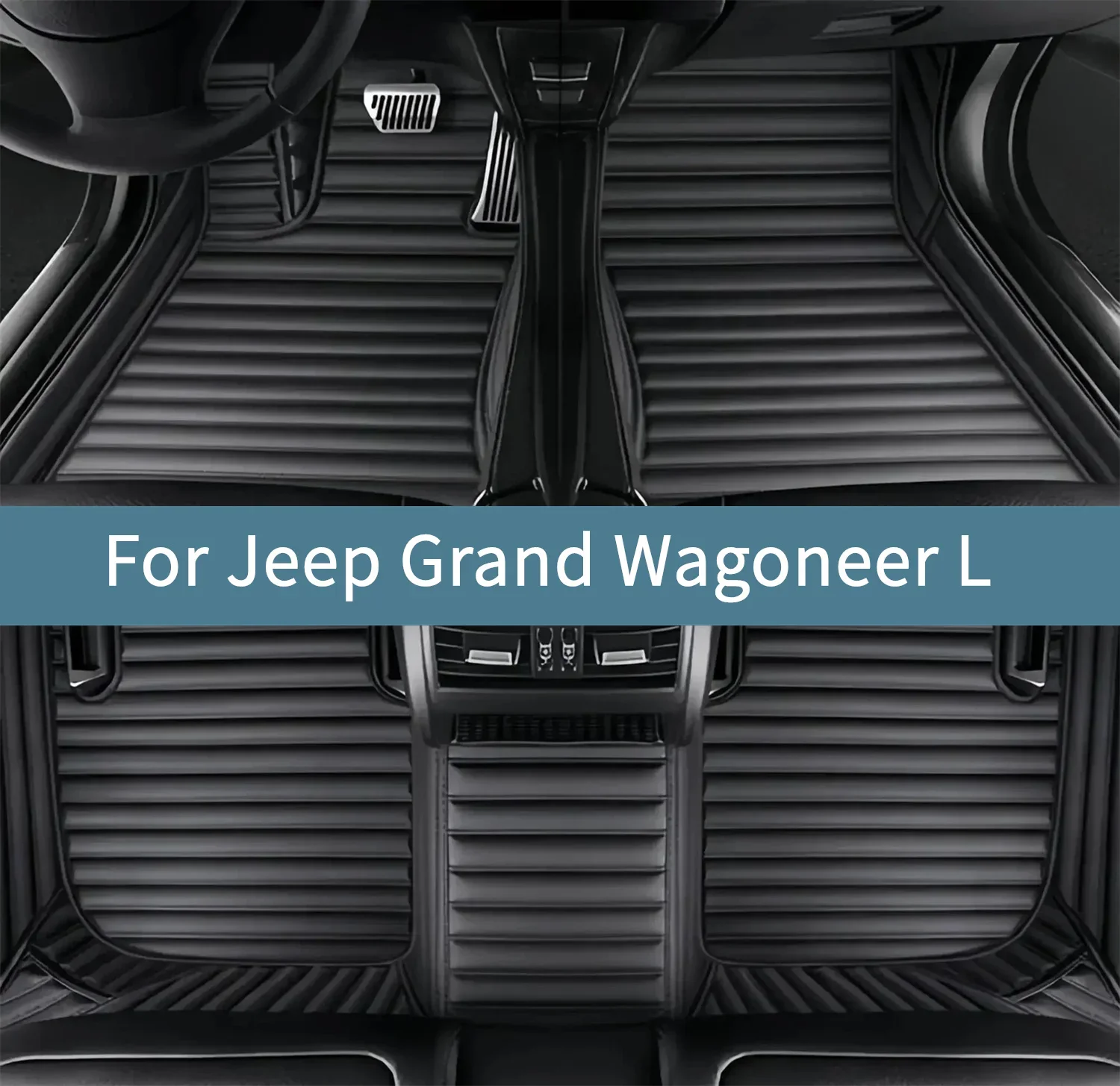 Car Floor Mats For Jeep Grand Wagoneer L 2023 2024 2025 2026 2027 2028 Floor Mats For Cars All Weather Waterproof