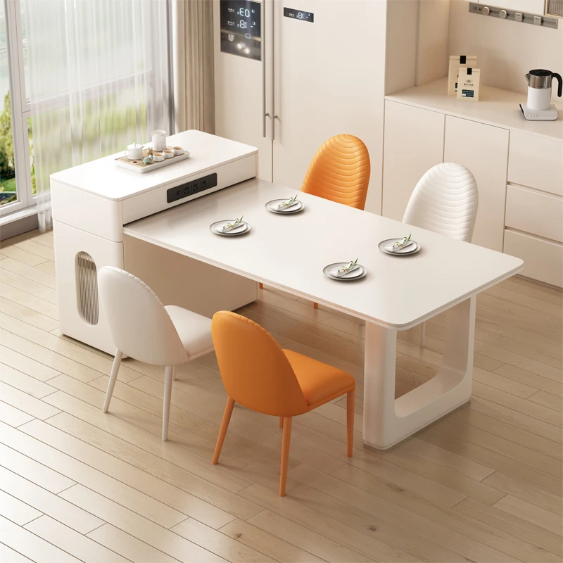 

Kitchen Storage Dining Table Track Decoration Balcony Living Room Dinning Table Coffee Unique Muebles Multifuncionales Furniture