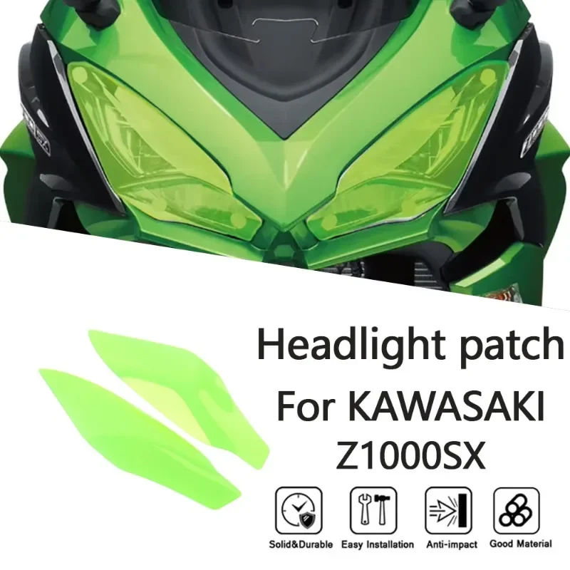 

Suitable for Kawasaki Z1000SX 2017-2019 Modified Headlight Protector Sheet, Headlight Guard Sheet, Motorcycle Accessories