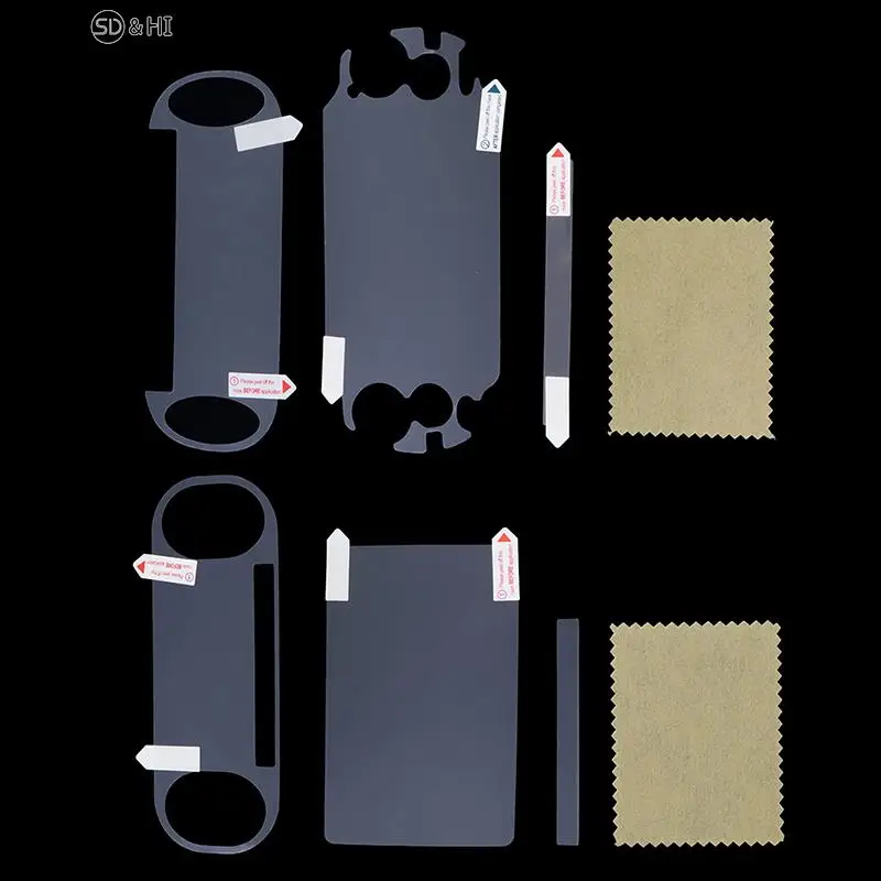 Front and Back Screen Protector Film for PS Vita PSV1000/2000 Transparent