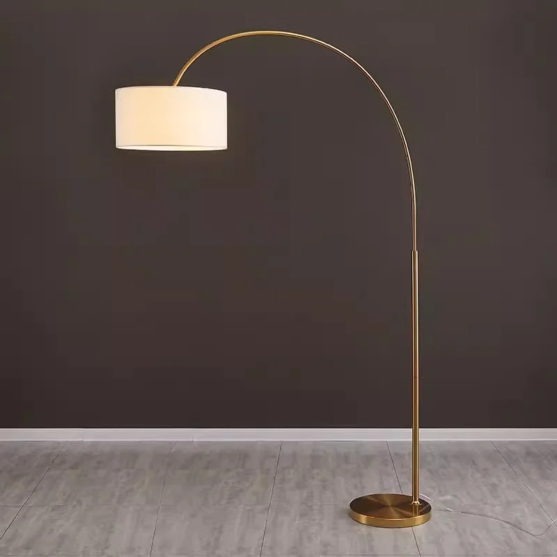 Nowoczesny minimalistyczny lampa wędkarska Nordic Sofa do salonu studiuje kreatywne światło podłogowe luksusowe pionowe lampy podłogowe do kawy