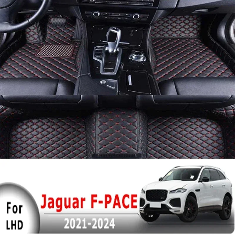 Sale Carpets For Jaguar F-PACE FPACE 2021 2022 2023 2024 Car Floor Mats Rugs Auto Interior Accessories Covers Waterproof Decorat