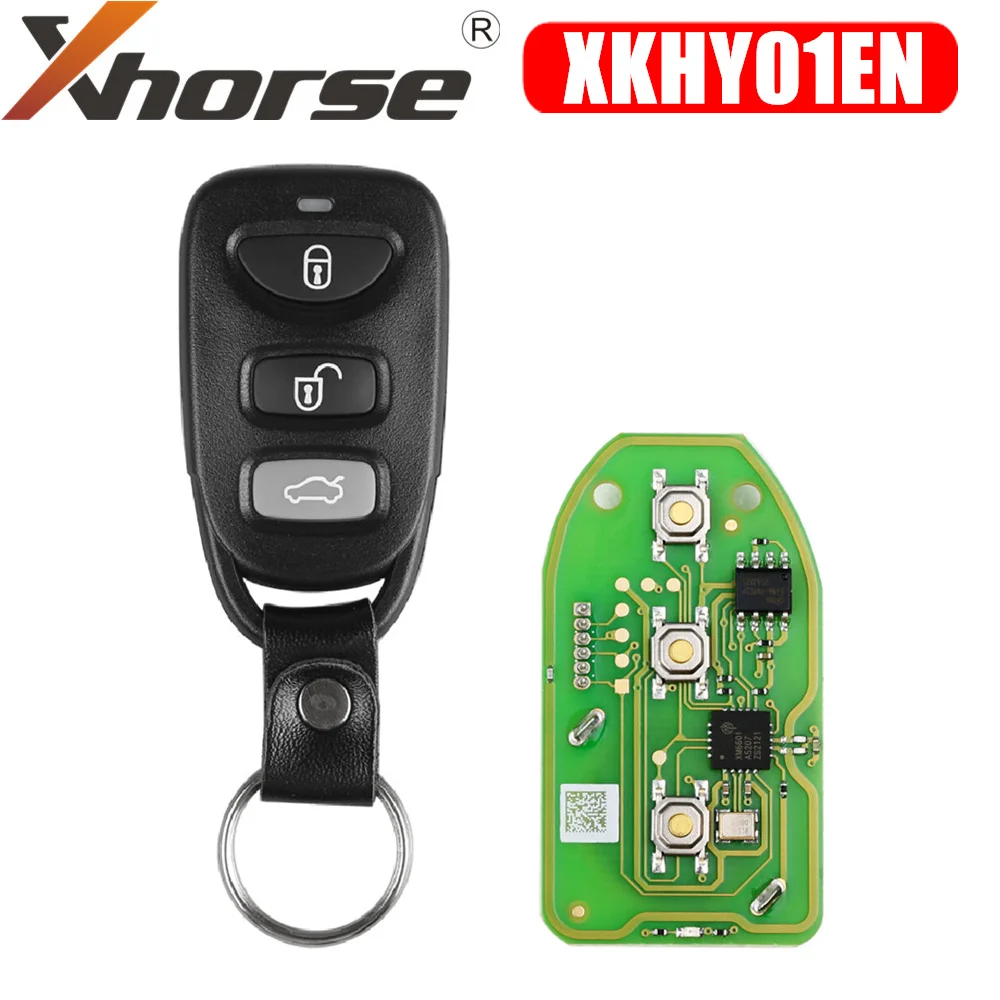 Xhorse XKHY01EN Wire Remote Key for Hyundai 3+1 Buttons English Version