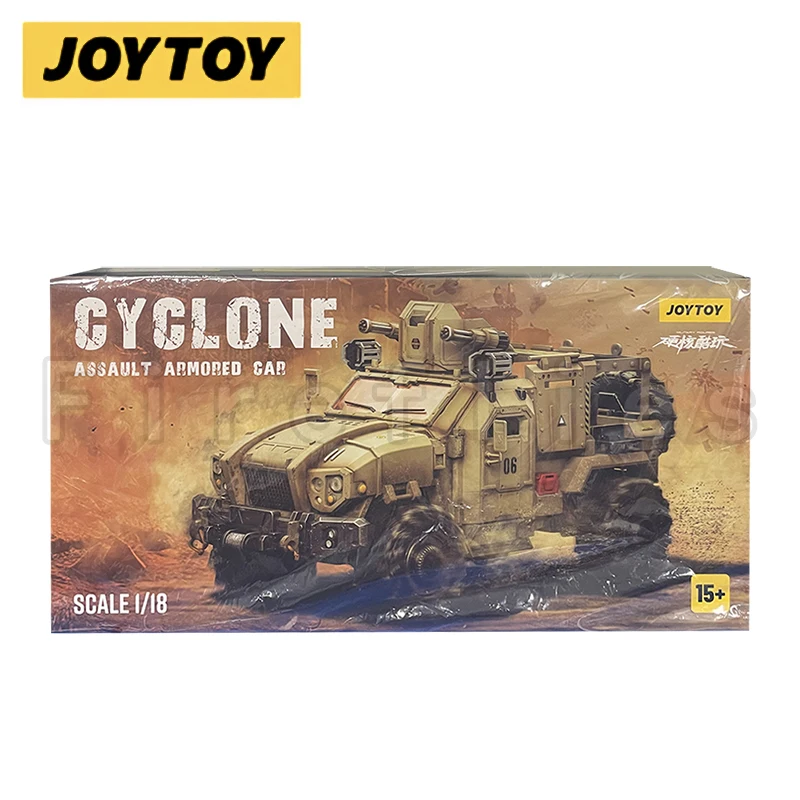 Joytoy 1/18 3.75นิ้วตุ๊กตาขยับแขนขาได้ฮาร์ดคอร์โคลด์เพลย์ไซโคลน assauit รถหุ้มเกราะของเล่นโมเดลอะนิเมะ