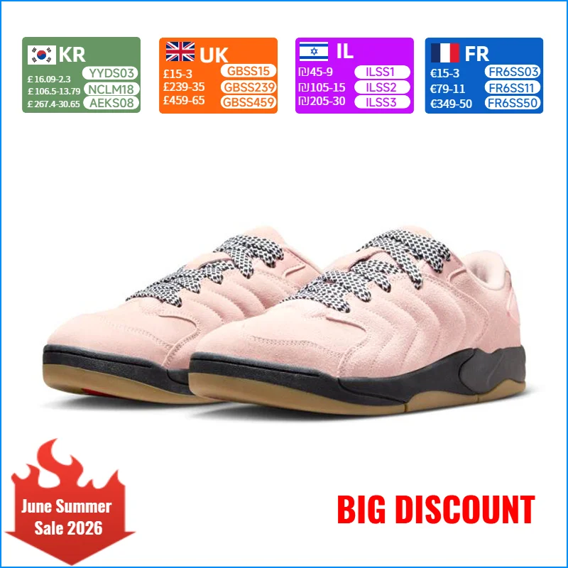 

Jordan Session Atmosphere Minimalist Comfort Non-Slip & Durable Low-Top Men's Skate Shoes IB3731-600
