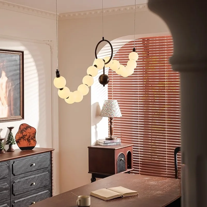 

Restaurant chandelier medieval modern dining room bar lamp designer creative table lamp