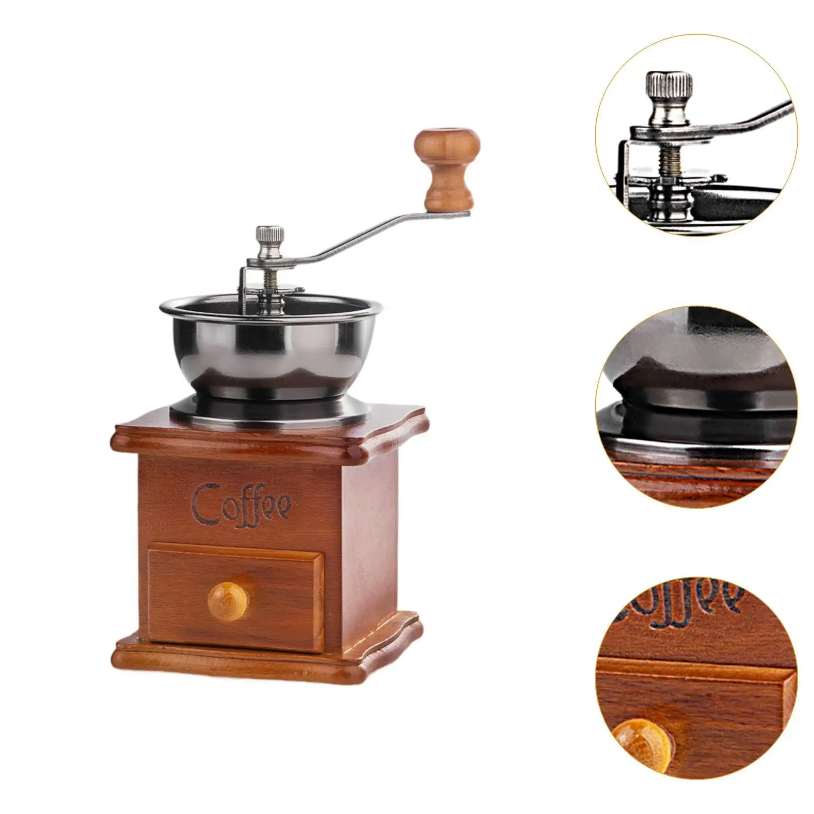 Кофемолка, кухонные гаджеты, кофемолка, ручная рукоятка, кофемолка для дома, подарок, офиса, кемпинга, путешествий, пресс