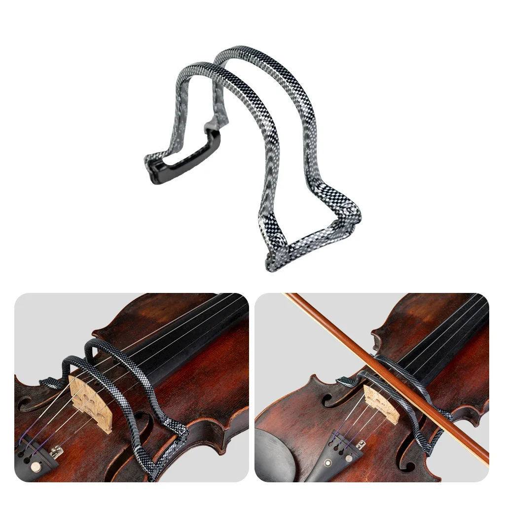 Carbon Fiber Violin Bow Straighten 1/2 3/4 4/4 Fiber Violin Bow Corrector Resin Collimator Bowing Practice Guide Correct