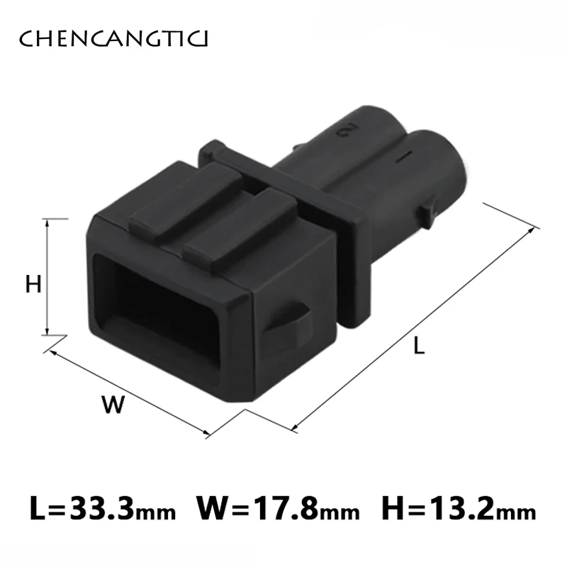 1 Set 2 Pin Waterdichte Schede Fog Plug Draaien Lamphouder Kabelboom Auto 3.5 Mm Man Vrouw Connector Voor auto Vw 357972752