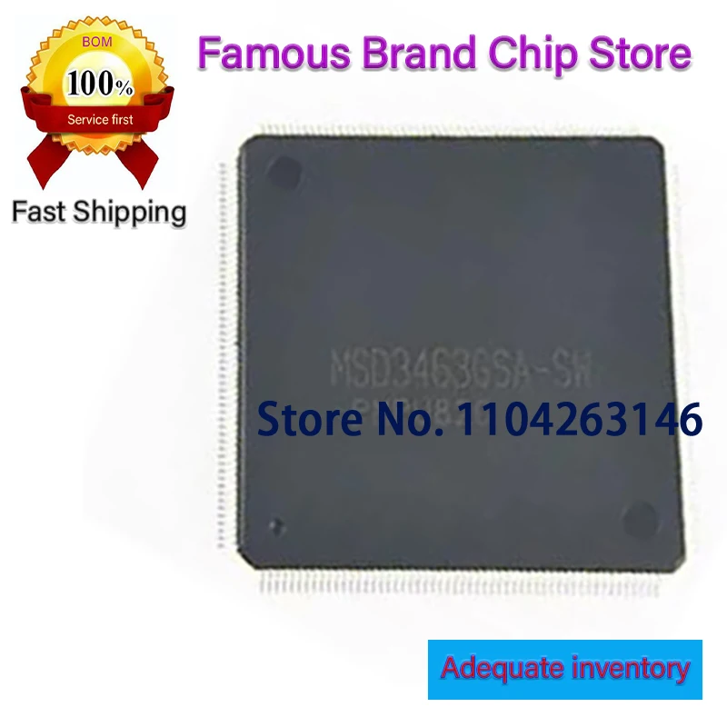 1~10PCS MSD3463GSA-SW MSD3463GSA MSD3463 P8X32A-Q44 P8X32A QFP44 R5F3650KBDFA QFP-100 R5F3650 100% 신규