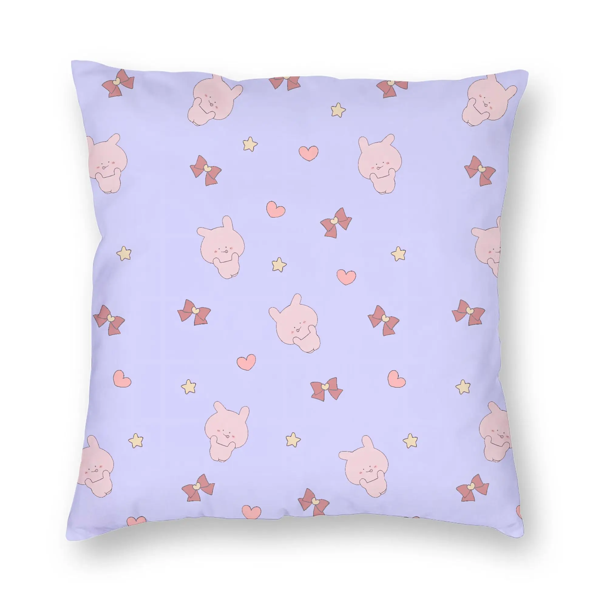 A-Asamimichaan Asleep Cute Asamimi Pillowcases  Fashion Pillow Case For Living Room Chair Square Pillow Cover