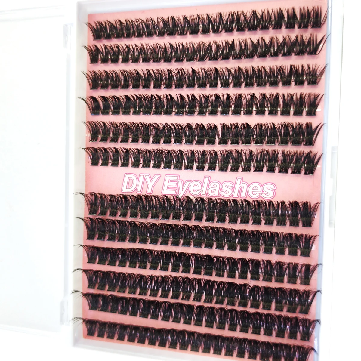 HBZGTLAD 60D/80D/ขนตาหนา 100D ขนตาส่วนบุคคลขนตาปลอมขนตาธรรมชาติ D ต่อขนตาขนตาปลอม