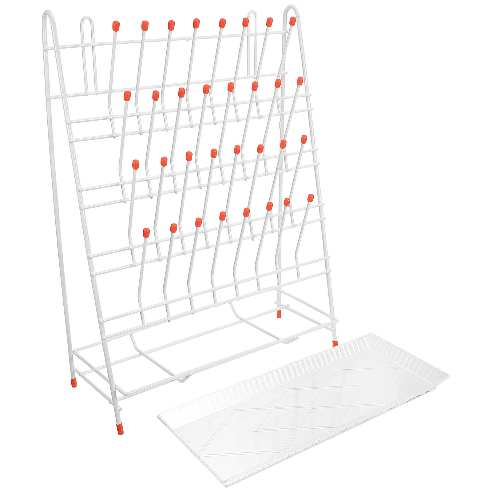 Imagem -04 - Secagem de Drenagem de Tubo de Ensaio de Rack de Gotejamento para Cremalheiras de Roupas de Laboratório de Produtos Vidreiros de Fio