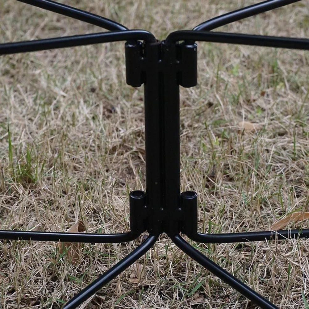 

Camping Foldable Metal Stand Portable Organizer Box Folding Stand Outdoor Storage Boxes Shelves for Outdoor Picnic Fishing