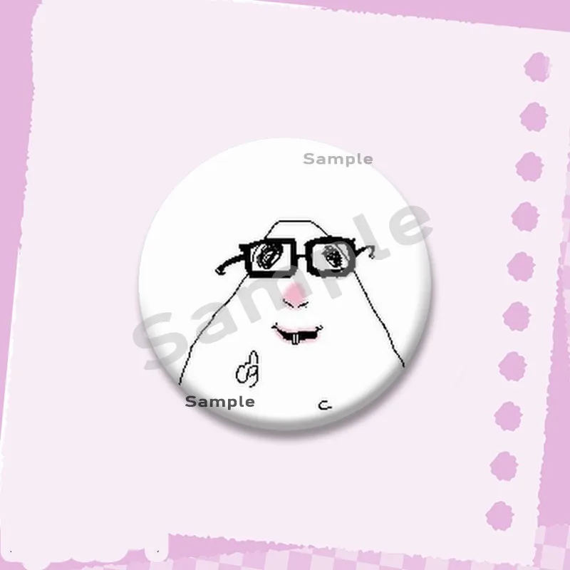 Kreative Lustige Hamster-Meme Emaille-Pins Niedliche Cartoon-Tier-Abzeichen Handgefertigte Runde Broschen für Kleidung Rucksack Accessoires Geschenke – Detail 15