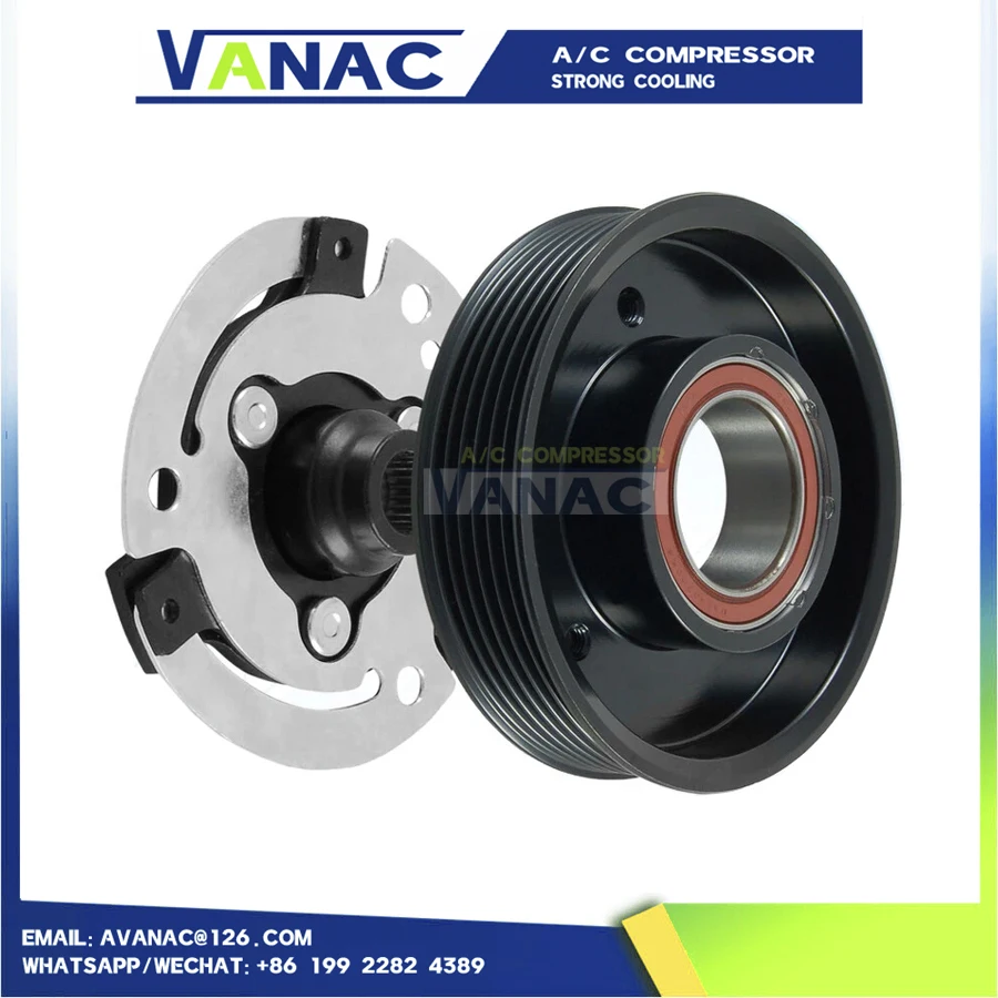 

AC A/C Air Conditioning Compressor Clutch Pulley 9675655800 FOR PEUGEOT 208 2008 CITROEN C3 II C4 DS3 9807722580 9827850380