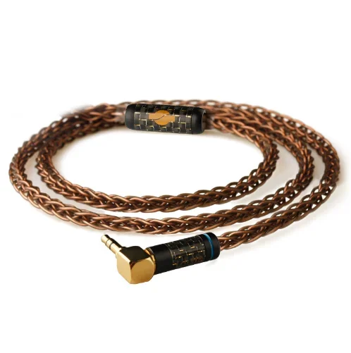 Xiaofan Klim04 high quality 8 core stereo audio headphone wire Occ gold-plated earphone cable