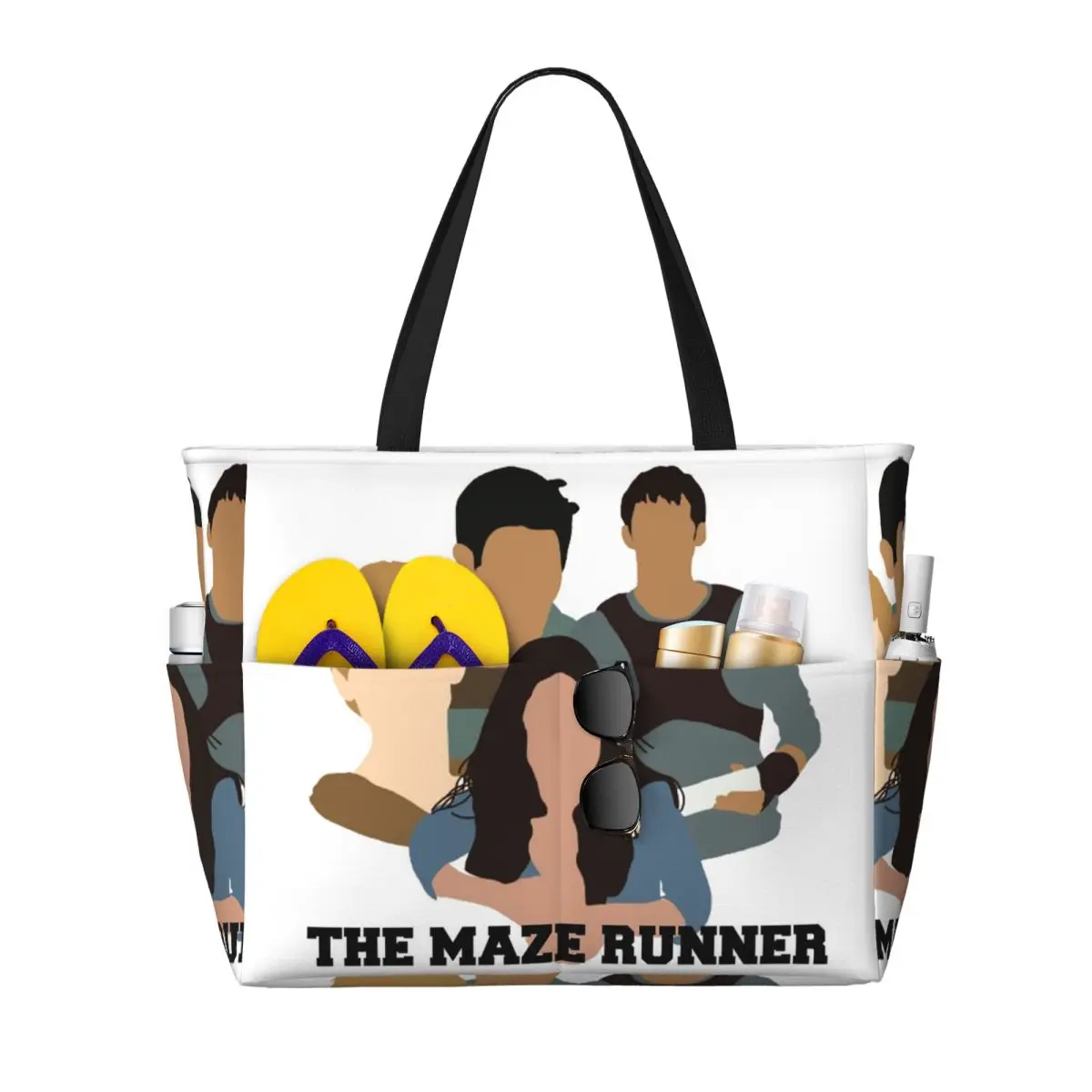

The Maze Runner 1 Beach Tote Bag Sport Gym Yoga Duffle Large Tote Bag Women Travel Bag Fitness bag