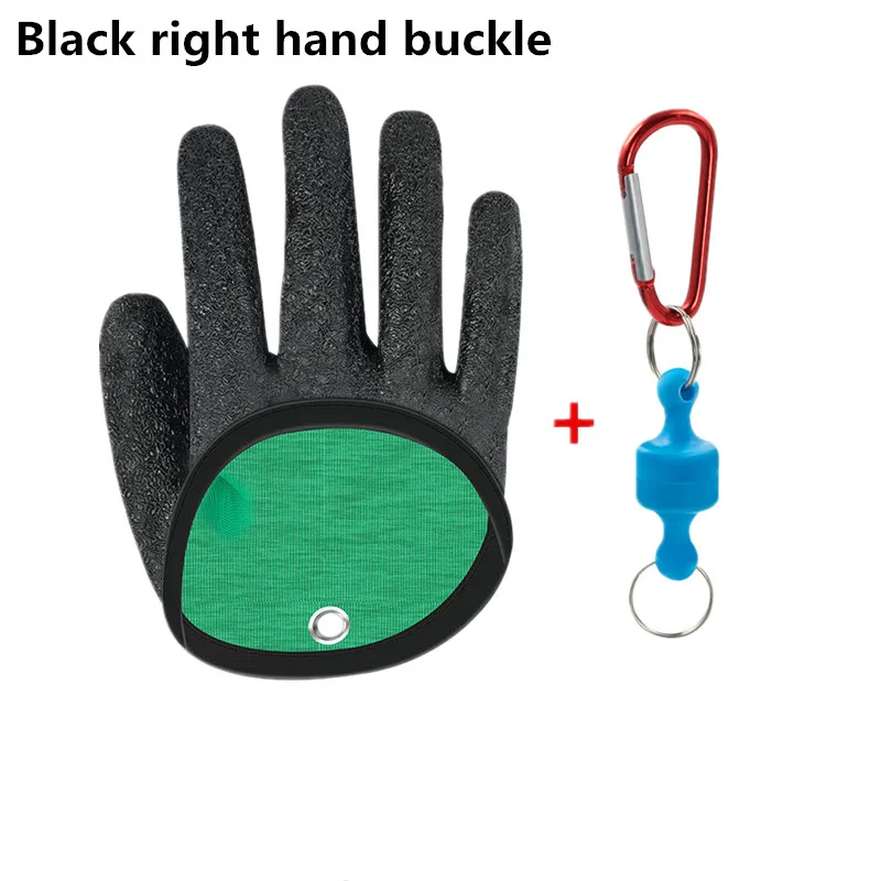 Angelhandschuhe mit Magnetverschluss, Professionelle Fischfanghandschuhe Schnell Trocknende Rutschfeste Angelhandschuhe – Detail 10