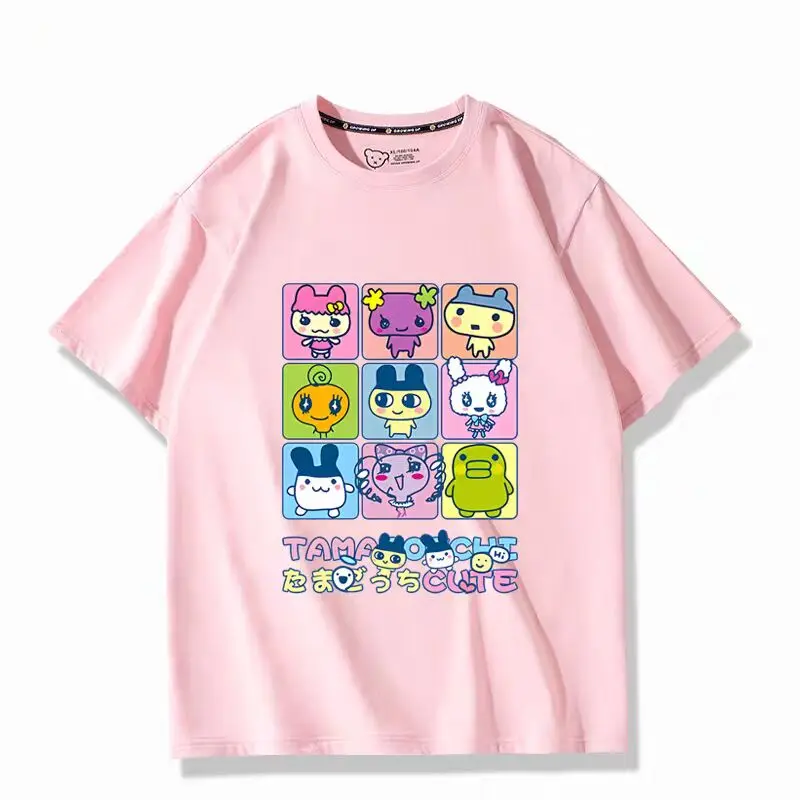 

Femme Y2K Одежда Япония Тамагочи футболка мужская женская футболка топы графический женский Kawaii мультфильм футболка в стиле Харадзюку футболка