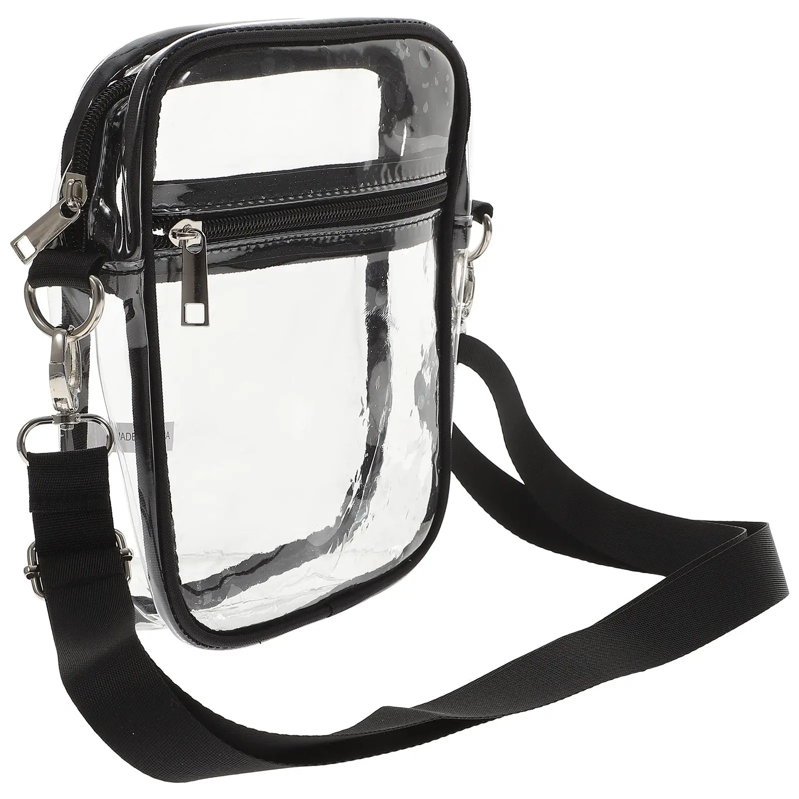 

PVC Clear Crossbody Bag Women Phone Purse Small Clutch Wallet Cellphone Shoulder Bags Storage Daily Necessities