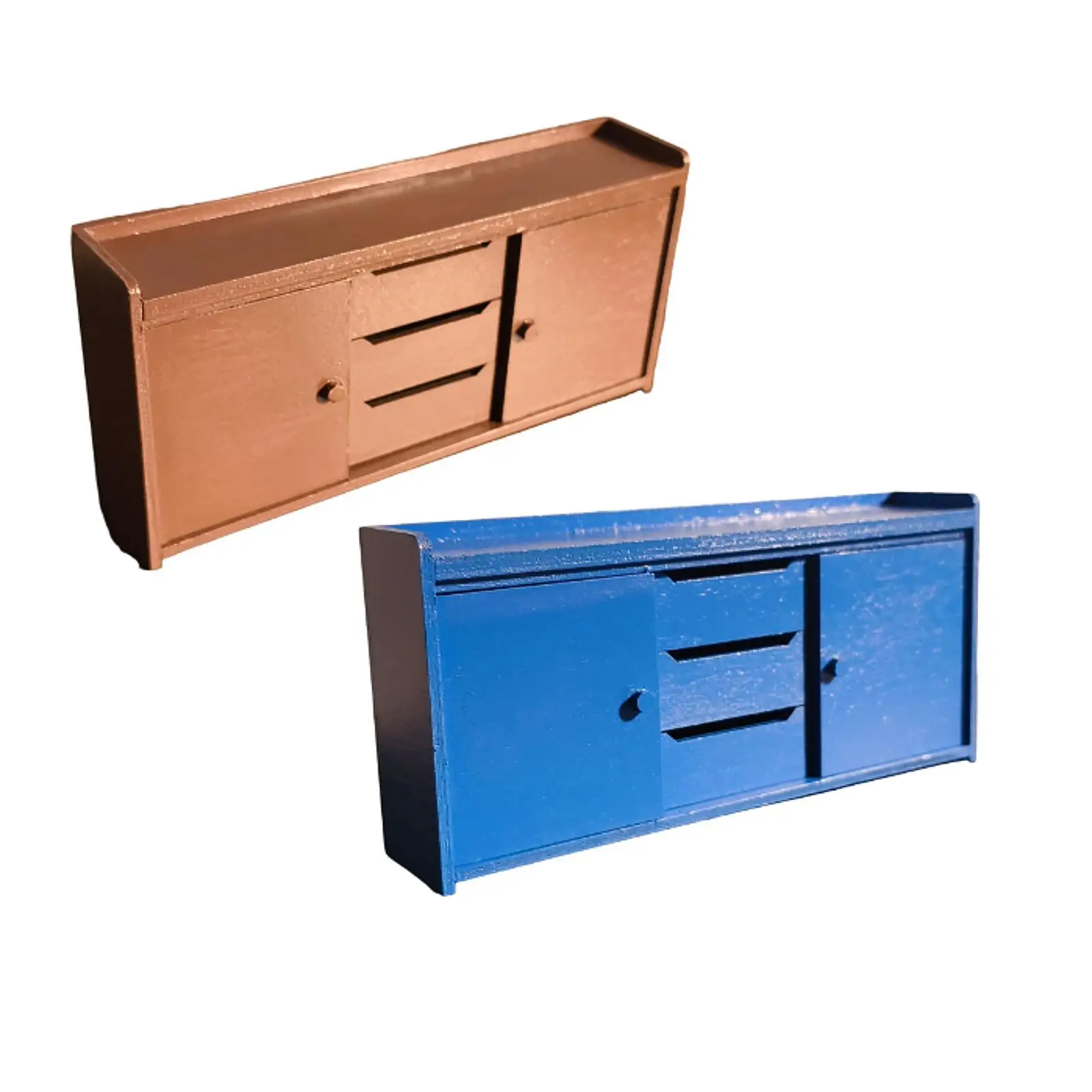 Armoire de rangement Miniature pour maison de poupée 1:12, pour jouets de simulation, maison de poupées