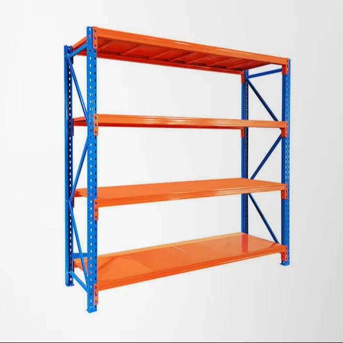 

Mracking Medium Duty Steel Racking Corrosion-Resistant Industrial Racks with Customizable Colors Hot-Selling Layer Board Shelves