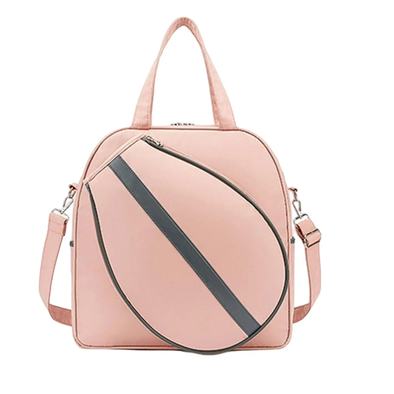 2023 New Tennis Handbag Portable Racquet Covers Sport Bag Tote Waterproof Tennis Racket Bag w/ Shoulder Bag Cover Strap Zipper