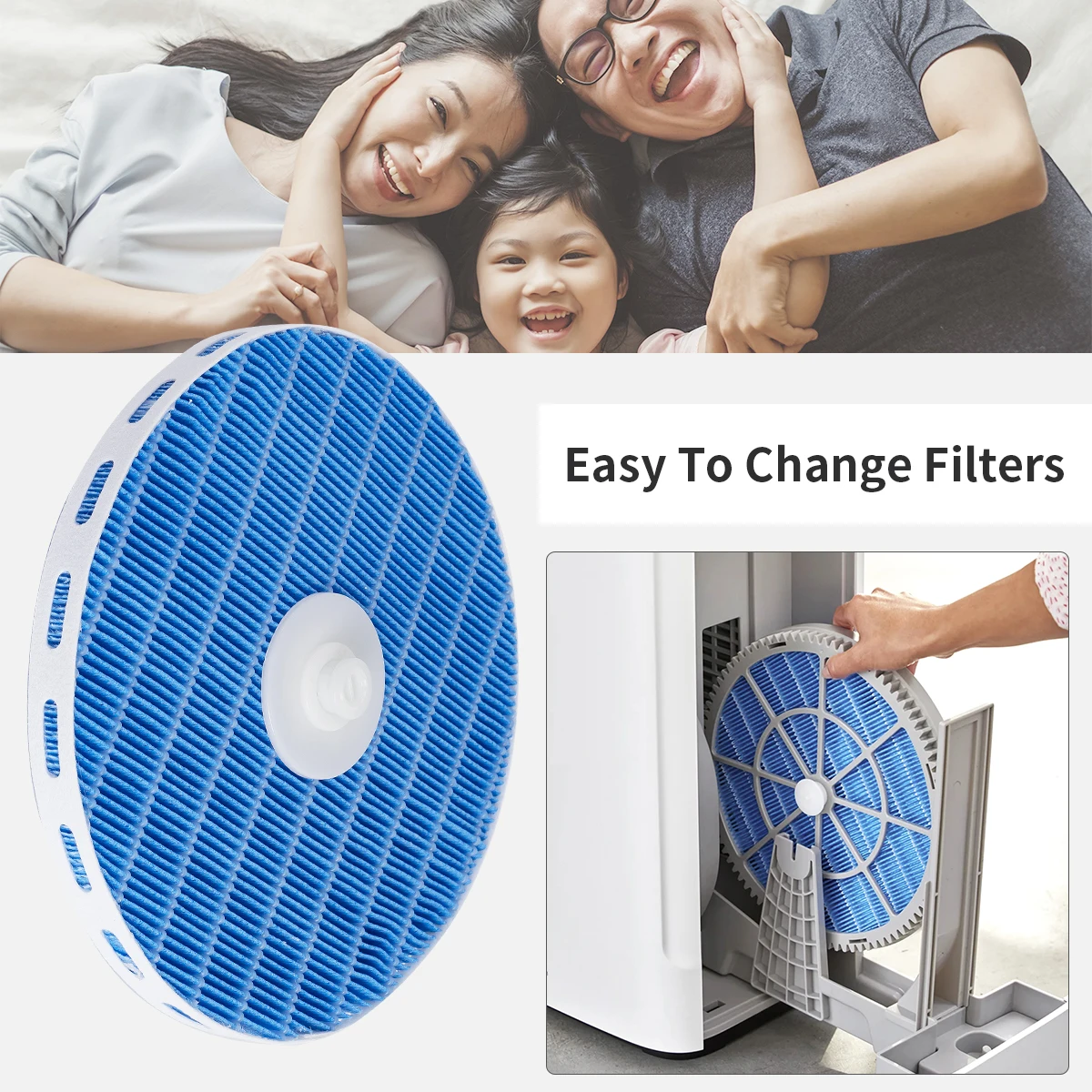 Filtro para humidificador de aire Philips, FY1114 FY5156 para HU5930, AC4158 AC4155 para AC4080, FY3435 para AC3822, FY2425 para AC2726