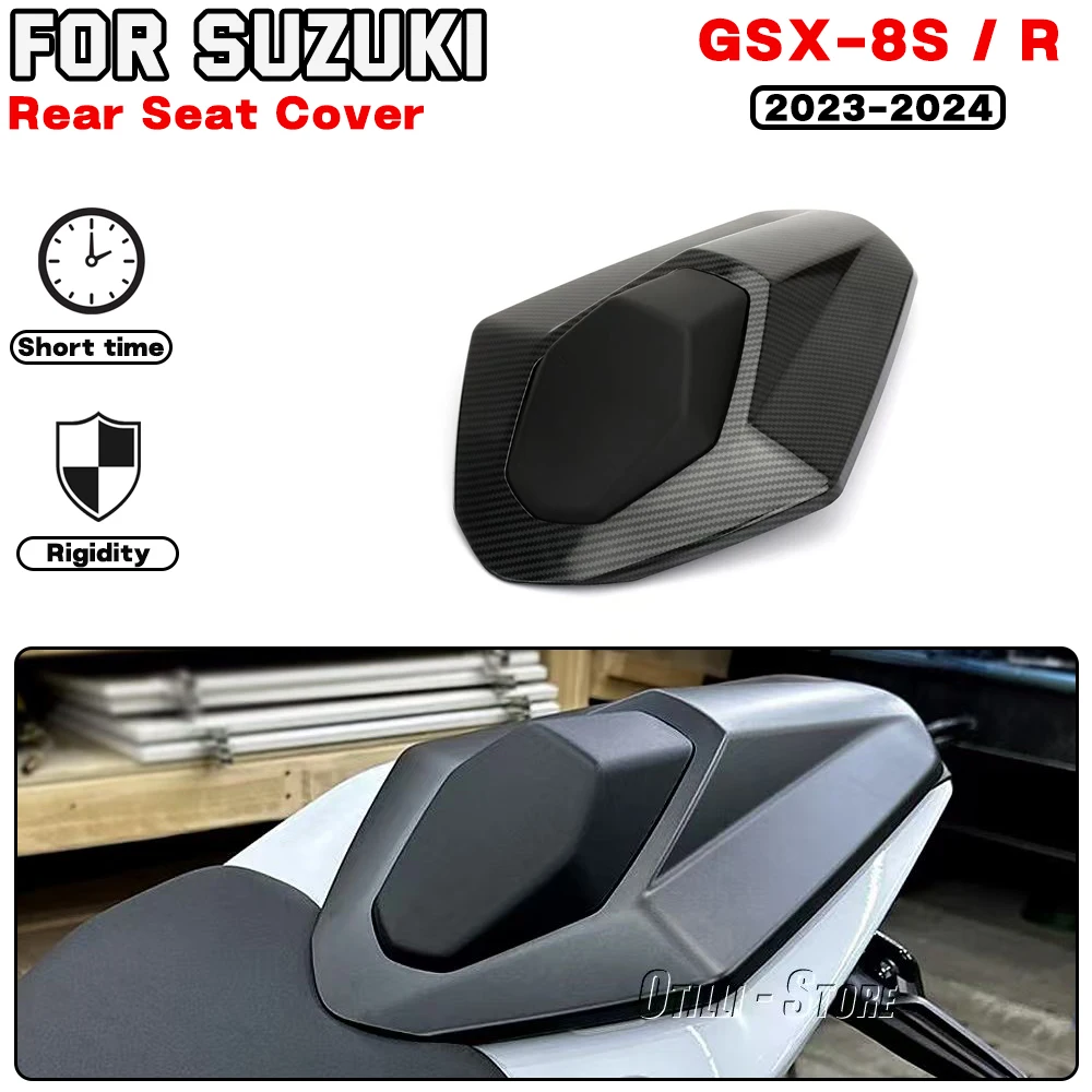 

For SUZUKI GSX-8S 2023-2024 GSX-8R 2024 Motorcycle accessories Rear Passenger Seat Cover Pillion Cowl Cushion Kit