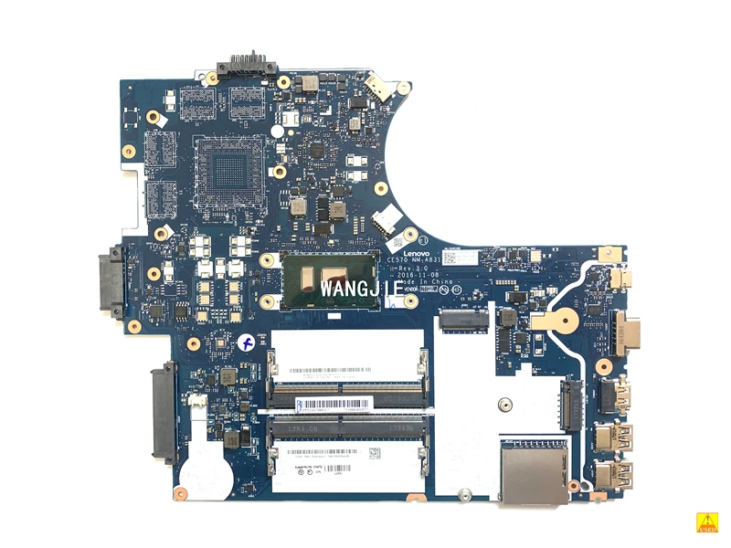 For Lenovo Thinkpad E570 E570C Laptop Motherboard i5-7200U i7-7500U FRU : 01HW724 CE570 NM-A831