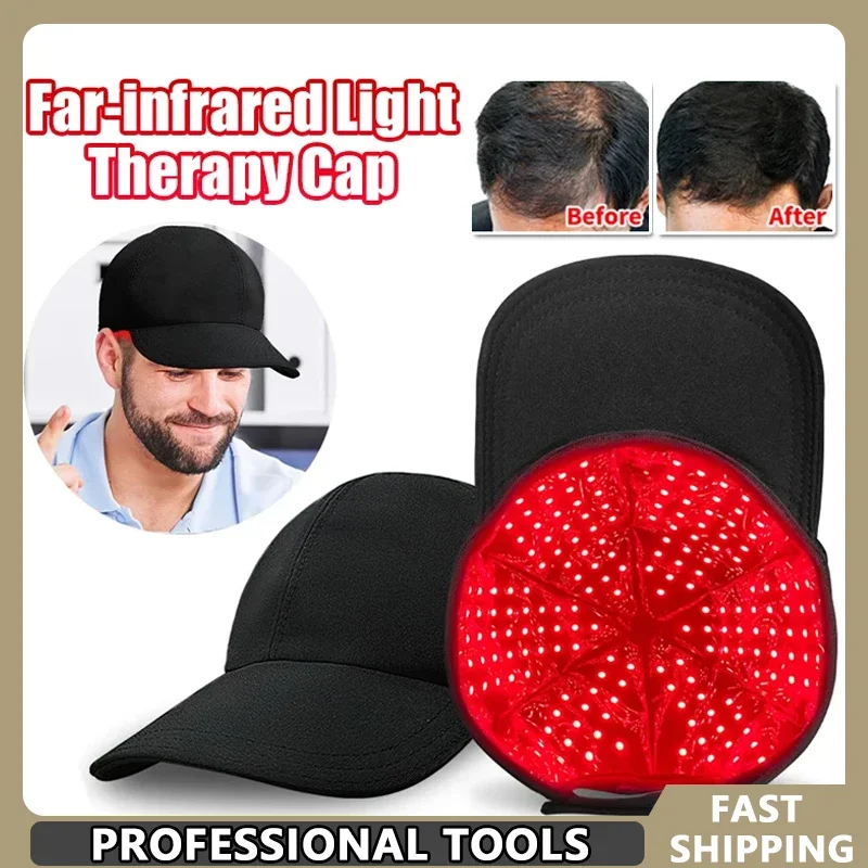 

Устройство для терапии красным светом, шляпа, инфракрасный 180 светодиодов, шлем для лечения волос, шапочка для роста волос, предотвращающая выпадение головы, релаксация, облегчение кожи головы