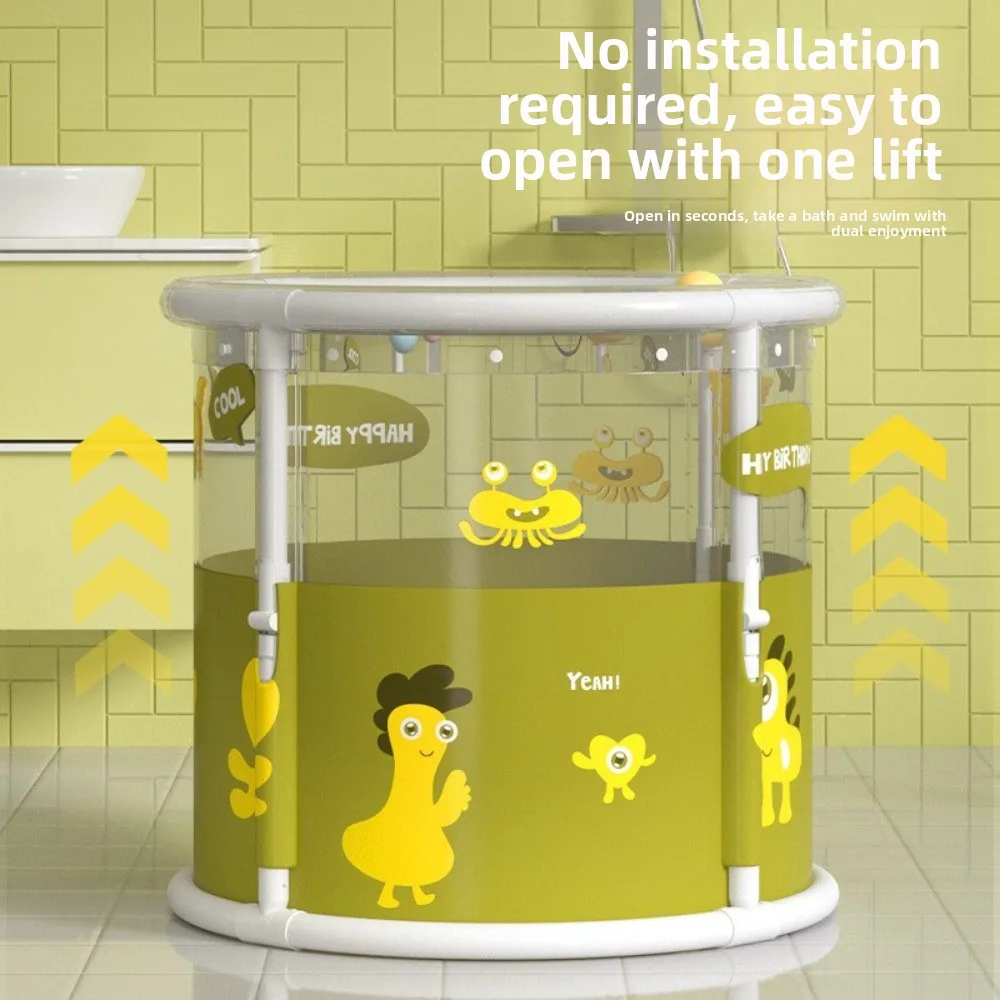 

Children's bath tub, adult folding bath tub, household full-body bath tub, bathtub, bath basin, bath tub, transparent bath tub
