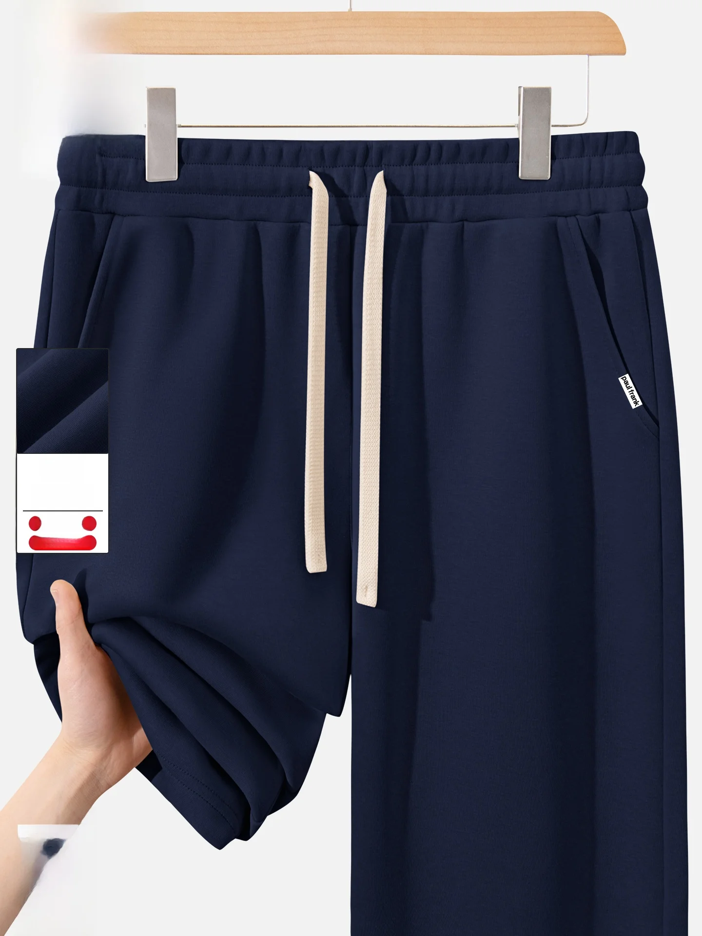 

Удобные повседневные брюки прямого кроя, мужские спортивные синие джинсы, весенний сезон, молодежная модная повседневная одежда