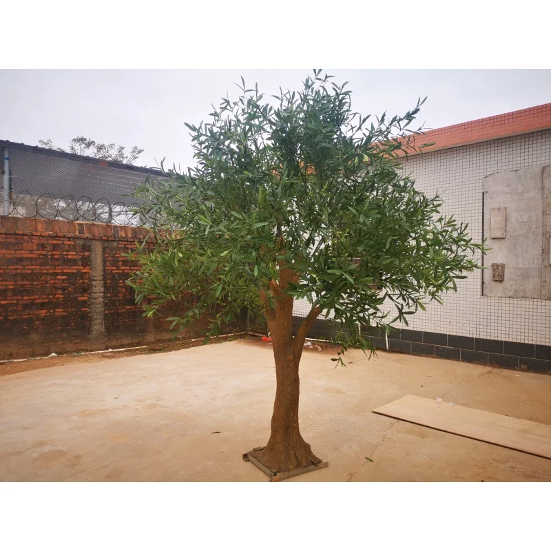 custom.Factory artificial big olive tree of artificial olive tree and artificial plastic olive tree