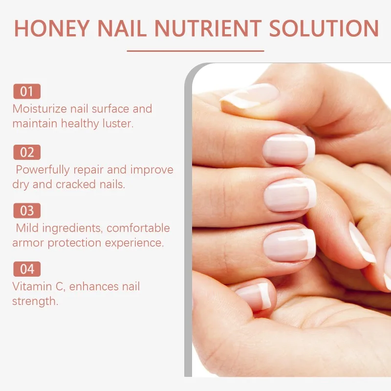 Honey Nail Fungal Treatment Serum Deeply Nourish Fast Removal Repair Gel Anti-infective Toe Fungus Foot Repair Essences Care