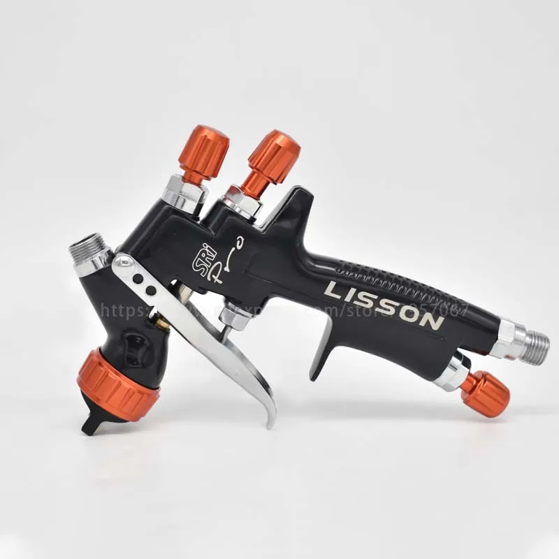 LISSON Paint Spray Gun 1.2MM Nozzle Spray gun 250CC Tank Air Paint Gun professional car spray gun HVLP Spray Gun Mini Airbrush