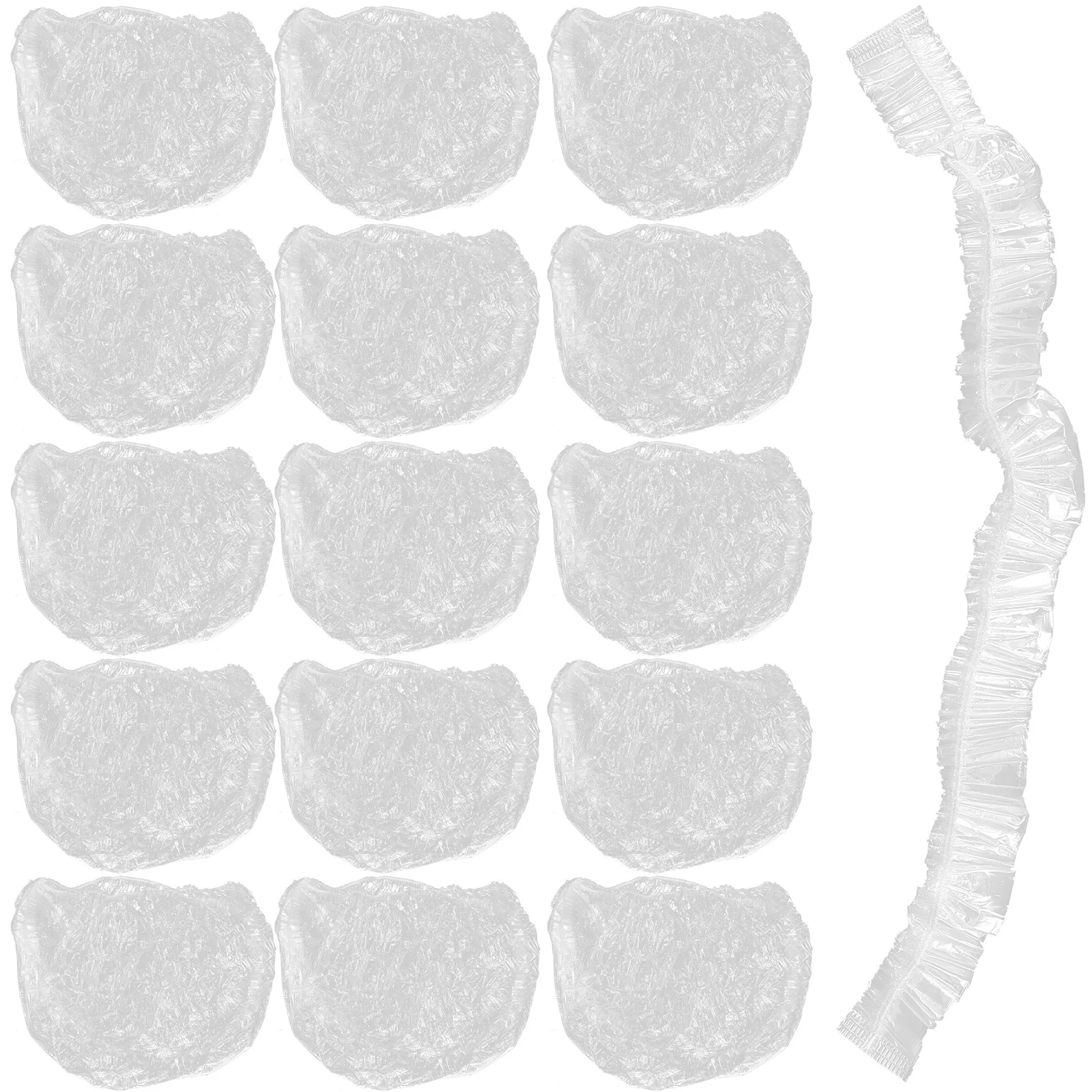 

100 Pcs Disposable Foot Spa Liner Bath Bag (White) 100pcs Travel Cup Pedicure Liners Bowl Plastic Packaging Baby
