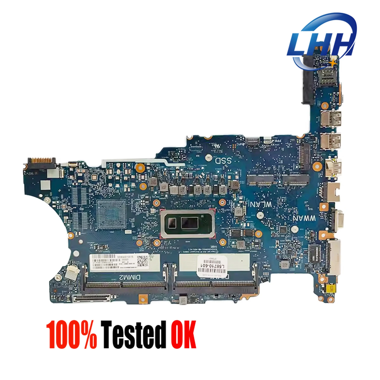 6050A3028601 Mainboard for HP ProBook 640 G5 Laptop Motherboard with I3-8145U I5-8265U I7-8565U CPU UMA