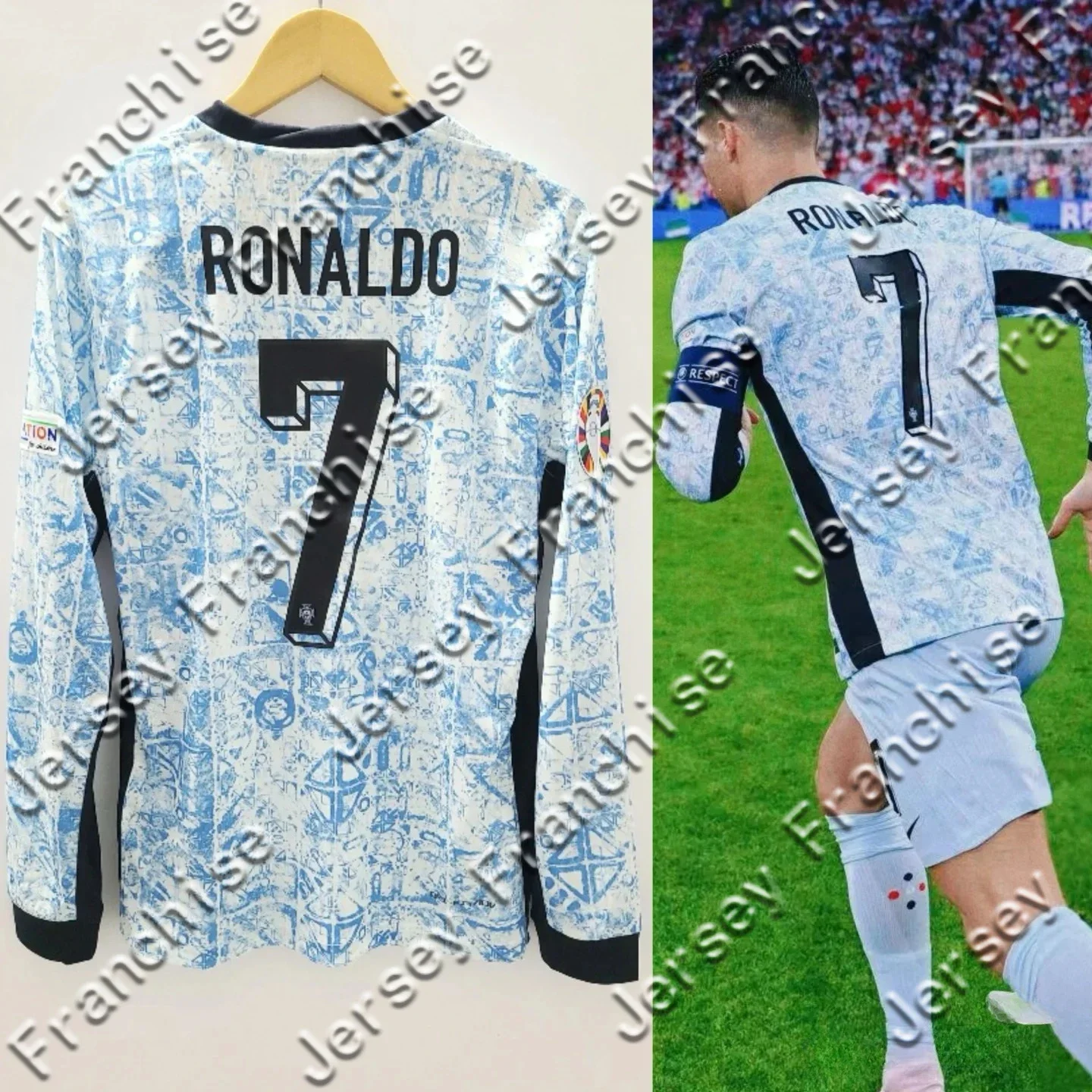 New 2025 Arriavl CHATGPT-Special Ronaldos 7 Adult Football Jerseys Smart Design Jerseys Summer Quick-Drying Long Sleeve T-Shirts