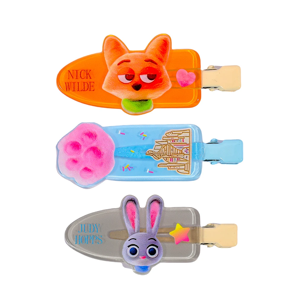 

Disney Zootopia 2 Series Hair Clips Fashionable Versatile Hair Accessories Cute Sweet Hair Decorations for Girls