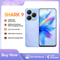 Blackview SHARK 9 5G Smartphone 6.67'' HD+ IPS 90Hz Display, 24GB 256GB, 50MP AI Main Camera GPS Android 14 Mobile Phone NFC