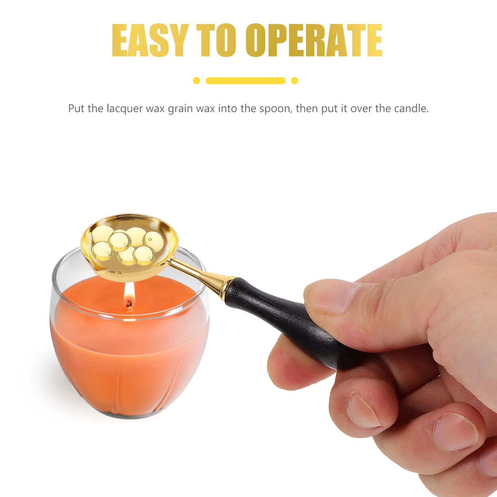 

Sealing Wax Beads Clear Pellets for Documents Envelopes Letters Craft Projects Practical Stamping Beads Hardware