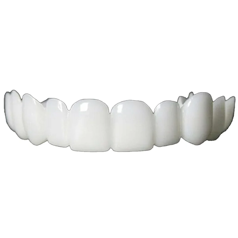 

ABUU-Teeth Tooth Decay Regain Beautiful Smile,Universal Braces Simulation Dentures Eating Artifact Whitening 2 Pairs