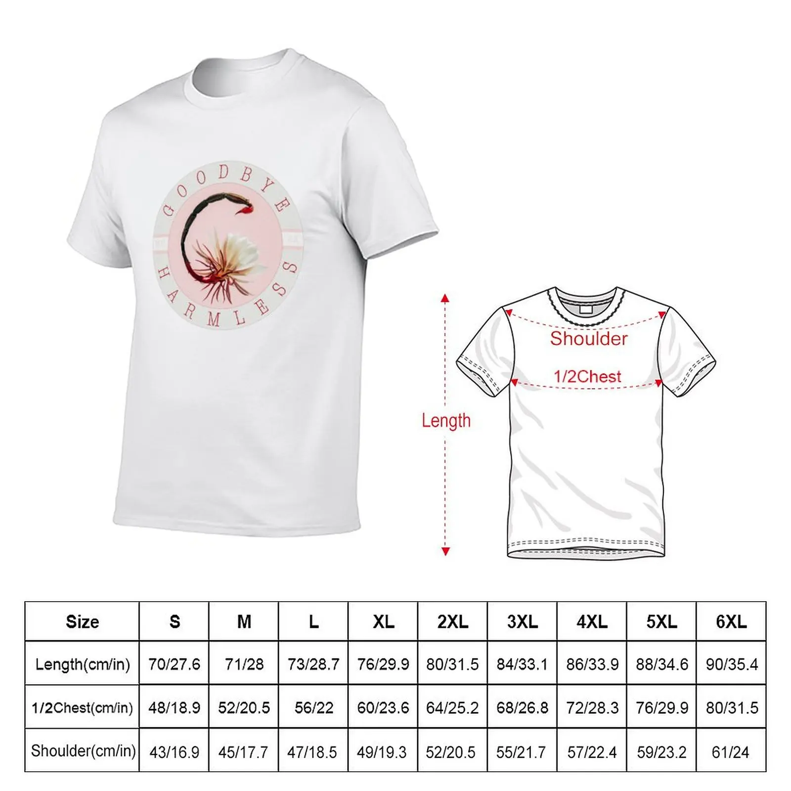 Goodbye Harmless MMXX T-Shirt Worker Basic Short Sleeve Tee