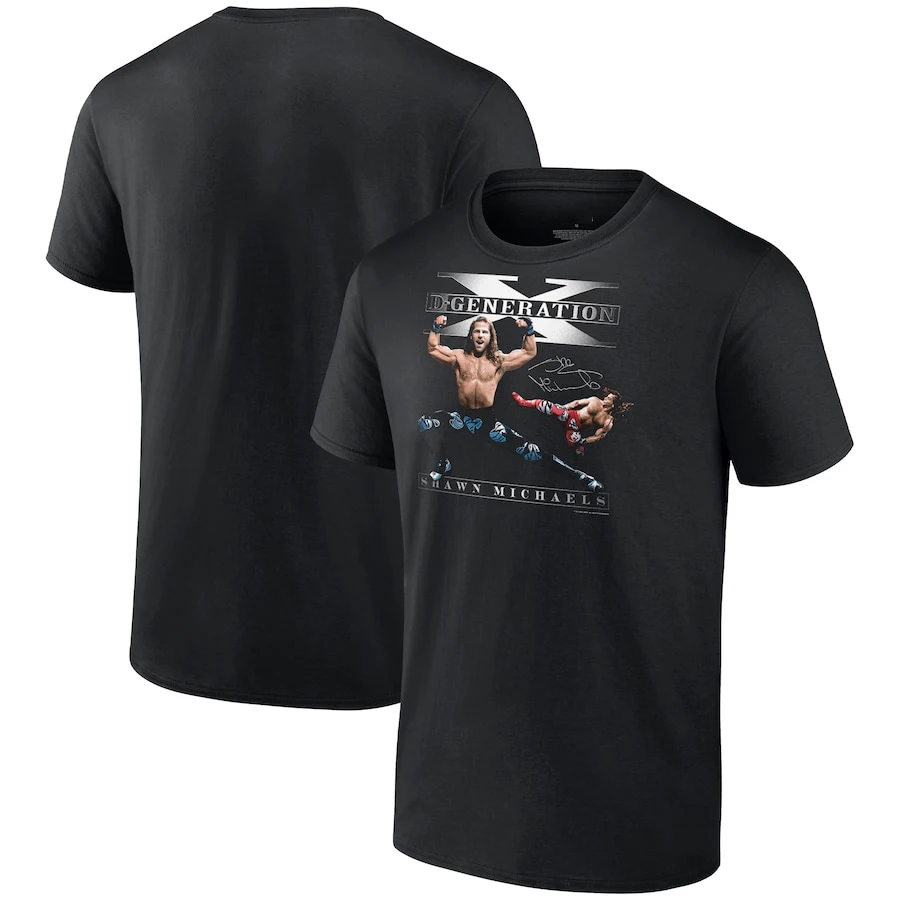 Camiseta preta Shawn Michael Heartbreak masculina, 35 ° aniversário infantil, verão, esporte de manga curta, mulheres Mem, roupas infantis, camisetas