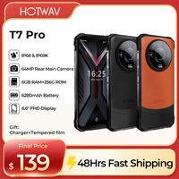 【ship from Germany】 HOTWAV T7 Pro Rugged Smartphone Android 13 6.6''+ 2K 6280mAh Cellphone 12GB(6+6) 256GB 64MP NFC Mobile Phone