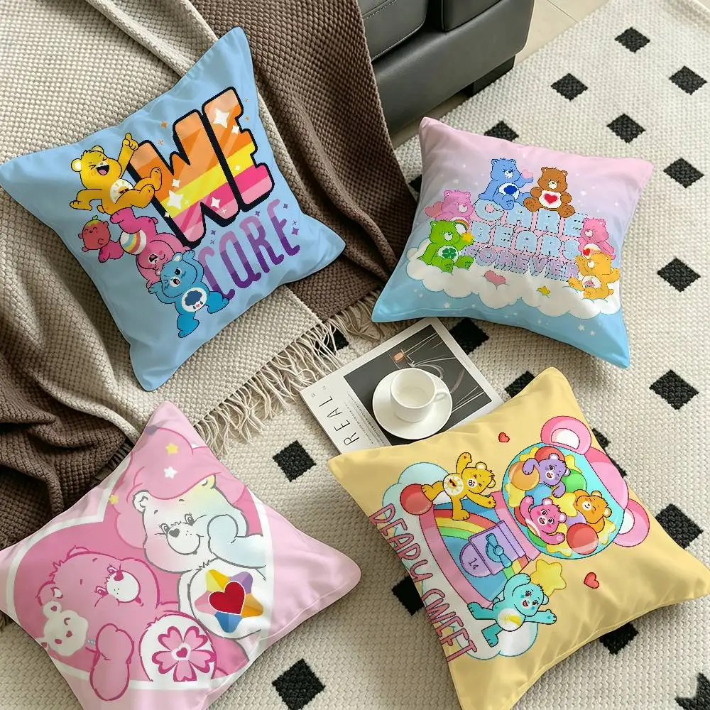 C-Care B-Bears Cute Pillow Anime Pillow Sofa Bed Head Pillow Cover Cushion Cover 45x45 cm Fashion