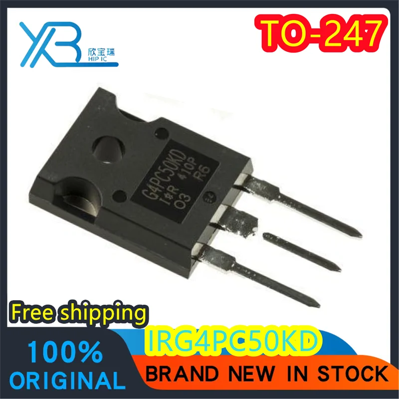 

(5/50 pieces) IRG4PC50KD G4PC50KD TO-247 IGBT Power Module 600V 50A High Efficiency Switch Brand New Free shipping