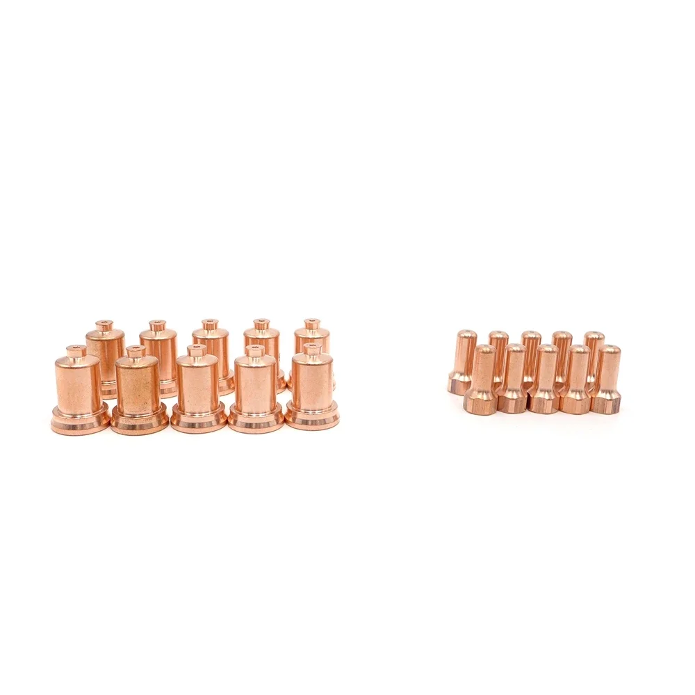 50stes PT80 Drag Cut Contact Cutting Nozzle Tip IVU1679 51311S and Electrode IVB1669 52558 For PT80 IPT 80 IPT-80 Plasma Torch